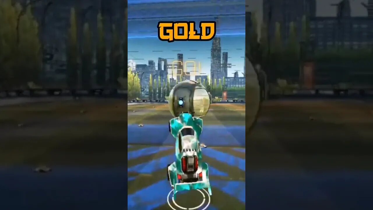 Plat players are broken in Rocket League 🤣... Watch until the end