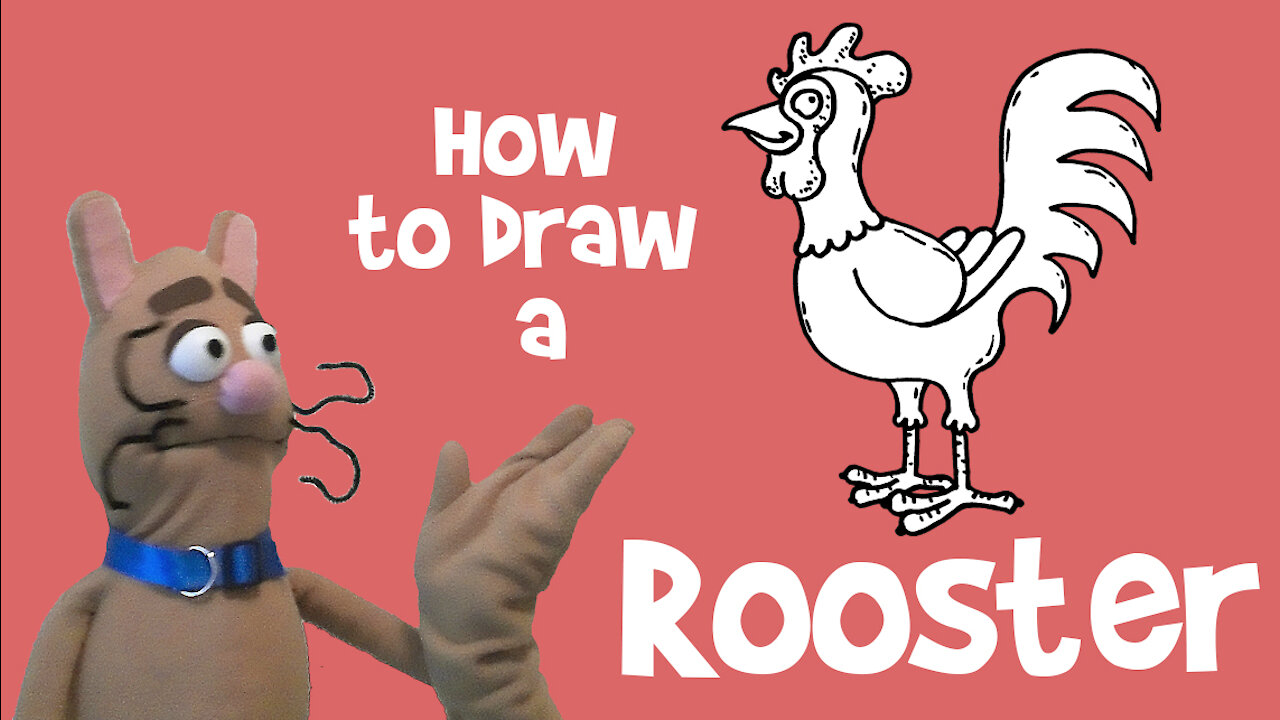 How to Draw a Rooster