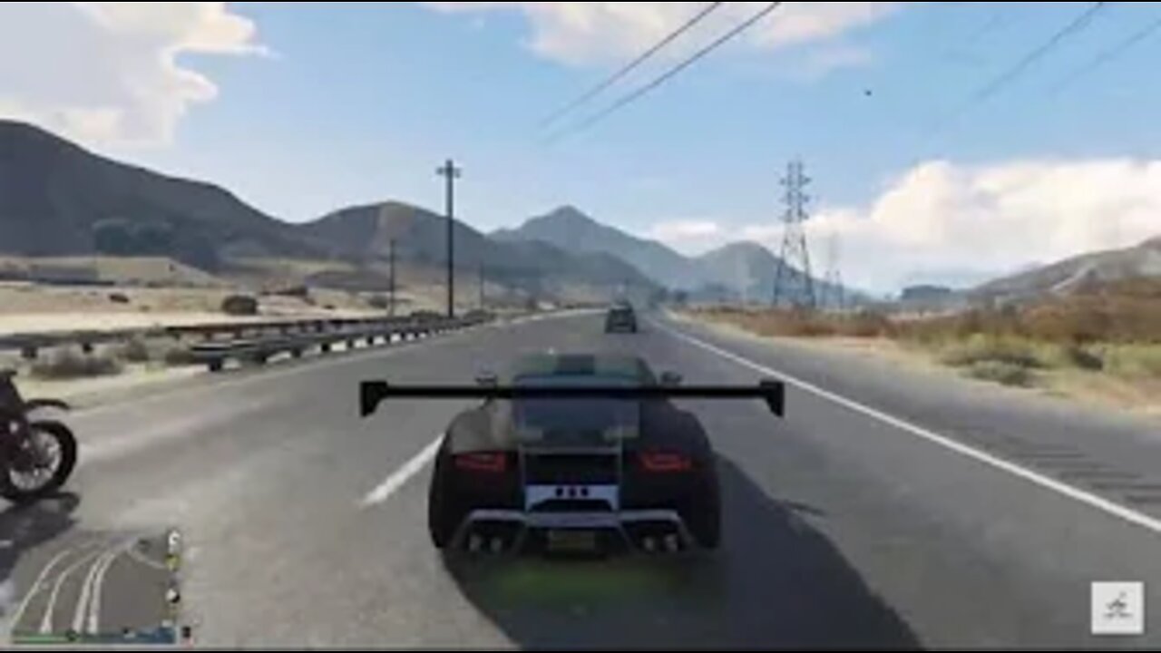 GTA V HIGH SPEED DRIVING AROUND LOS SANTOS EP.13