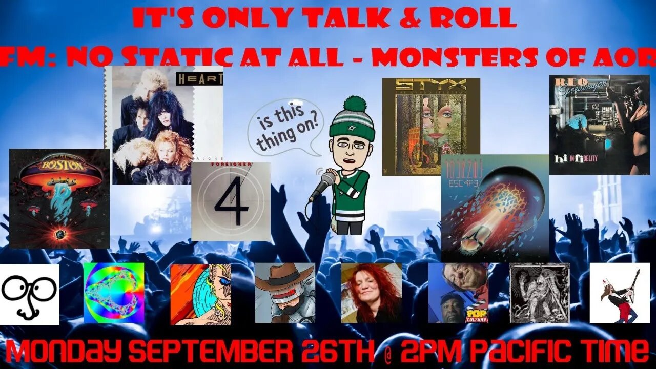 It's Only Talk & Roll - FM: No Static At All - Monsters of AOR