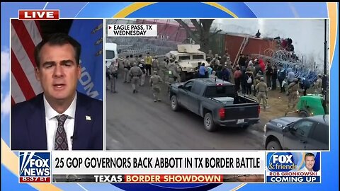 Oklahoma Governor Is Ready To Send National Guard to Texas