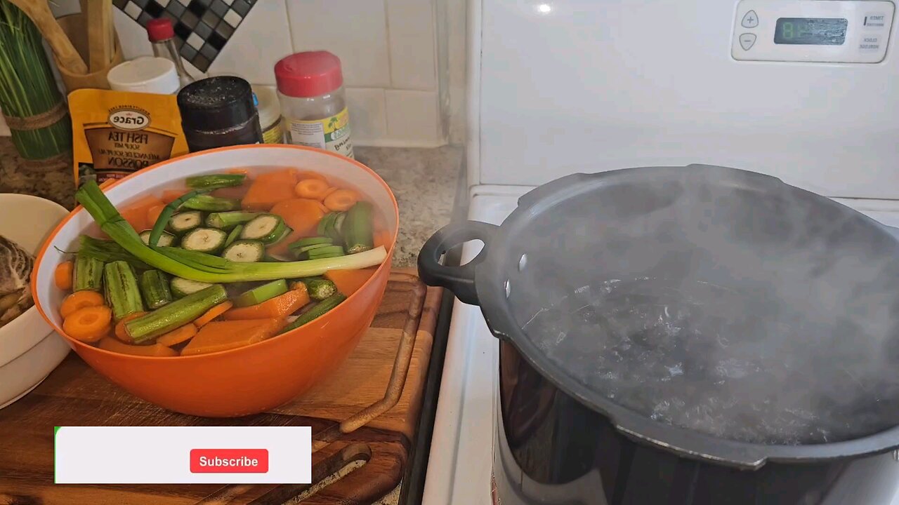 salmon fish soup