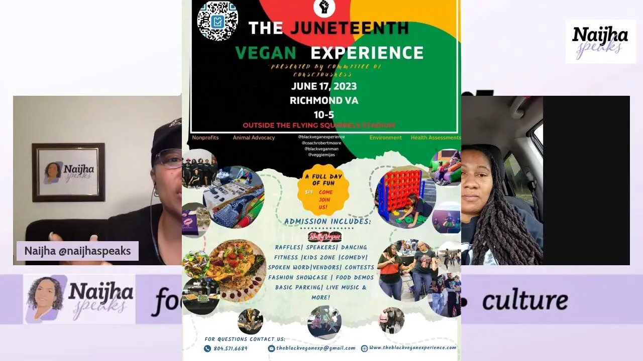 The Black Vegan Experience on Juneteenth!