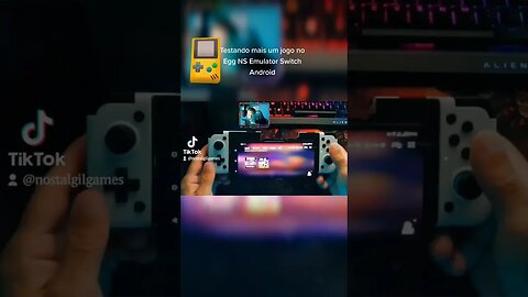 Segue testes no Egg NS Emulator Switch Android. #games #eggns