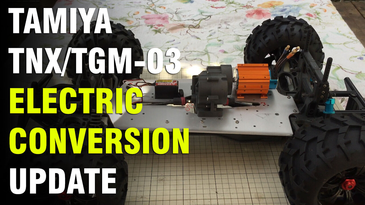 SBRC CAST (Ep11): Tamiya TNX/TGM-03 Electric Conversion Update!