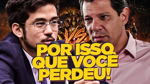 Debate com HADDAD: o SENHOR FRACASSOU como MINISTRO!