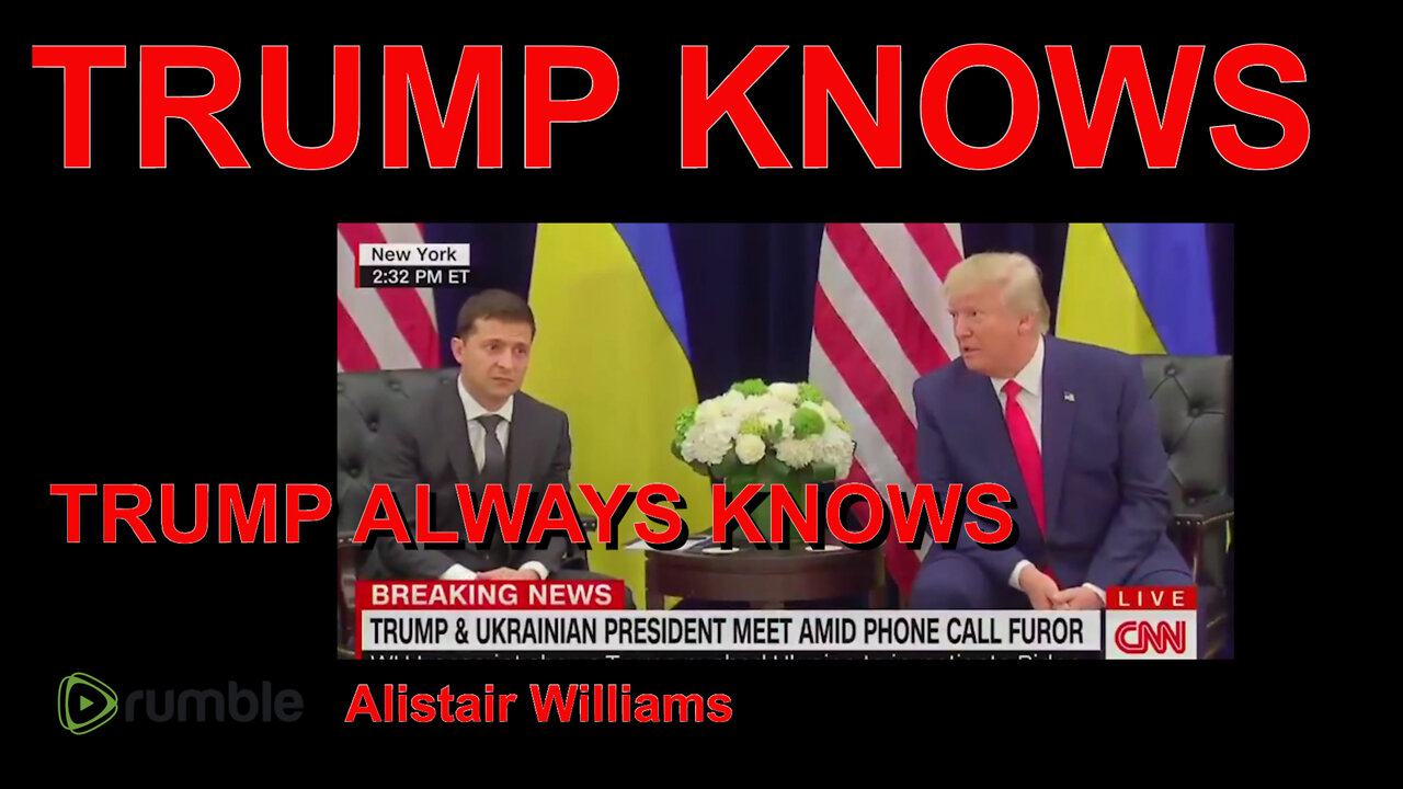 TRUMP KNOWS - LIVE FROM 10PM