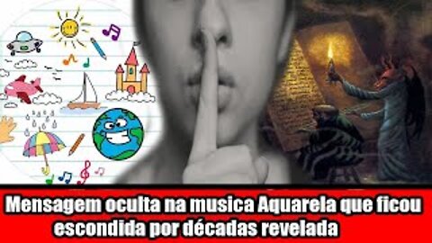 Mensagem oculta na musica Aquarela que ficou escondida por décadas revelada