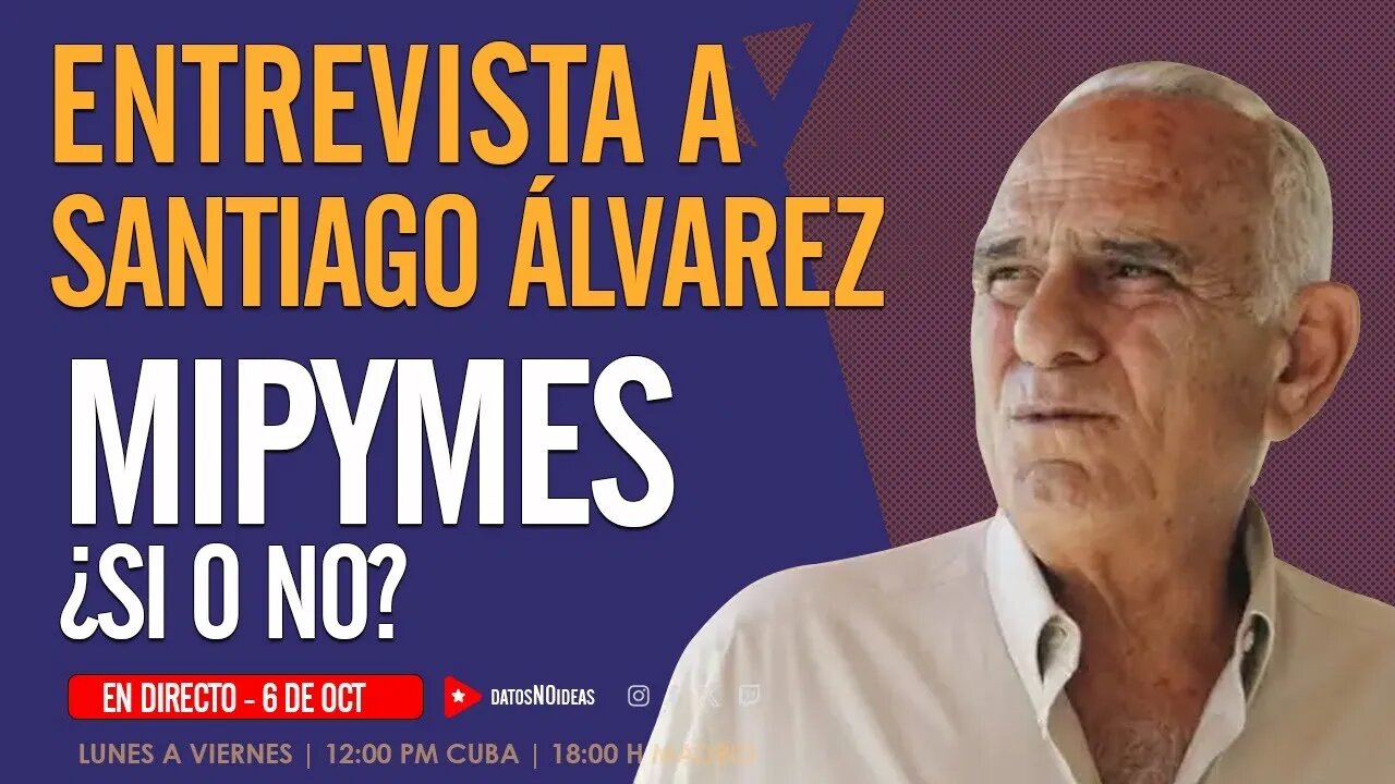 ENTREVISTA a Santiago Álvarez. MIPYMES en Cuba.