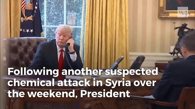 Developing: Trump Says He's Hitting Syria