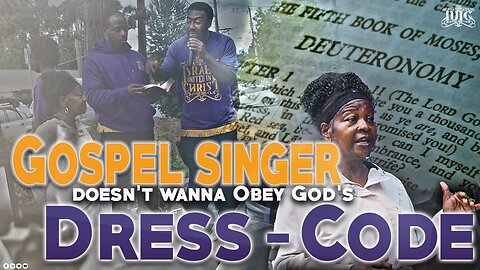 Gospel Singer Doesn't wanna Obey Gods Dress-Code