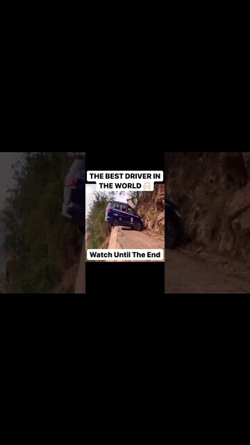 THE BEST DRIVER IN THE WORLD 🙌🏻