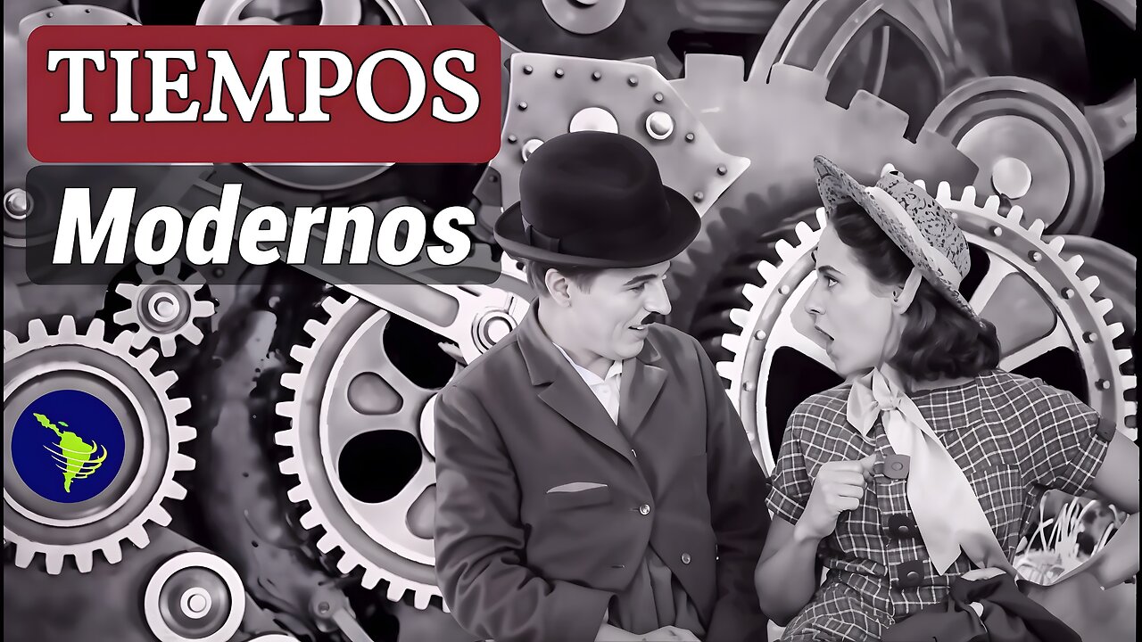 Tiempos Modernos | Protagonizada por Charles Chaplin y Paulette Goddard