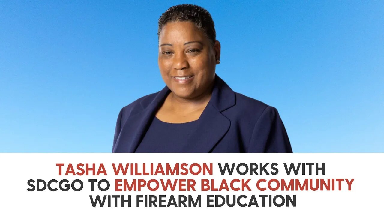 Tasha Williamson works with SDCGO to empower Black community with firearm education