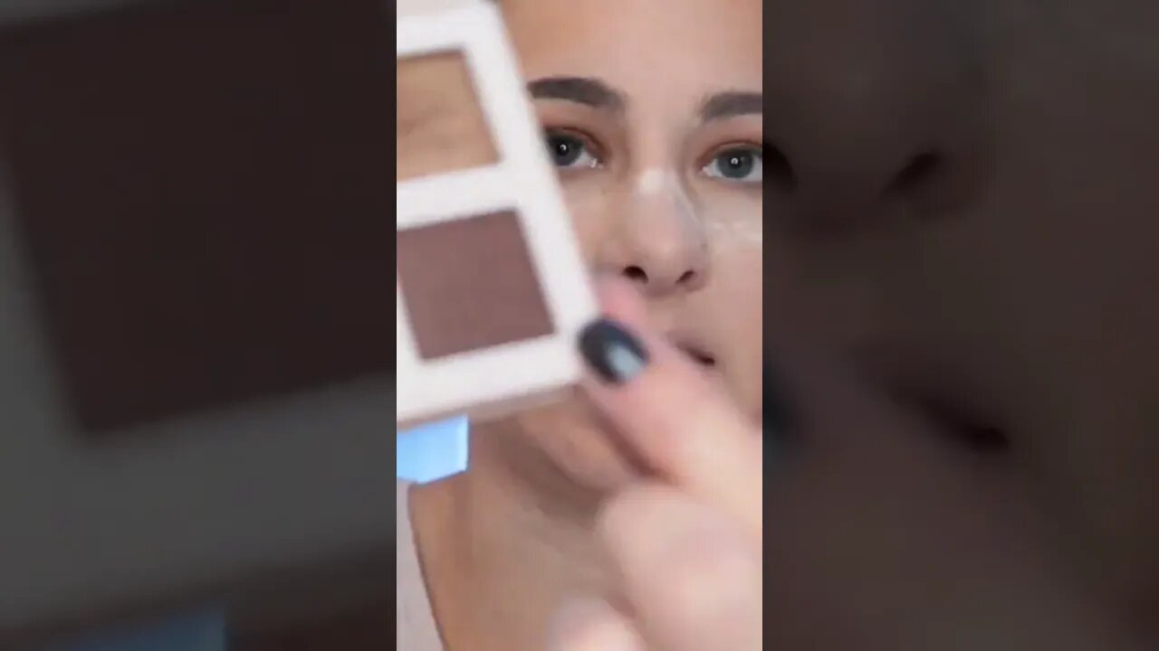 how to blend shimmer eyeshadow #shorts #makeup