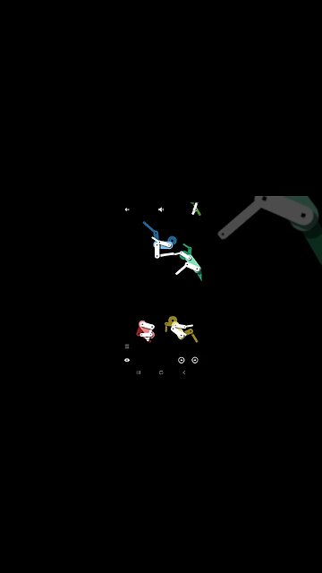 Tangle app on Android: fun with stick men #3