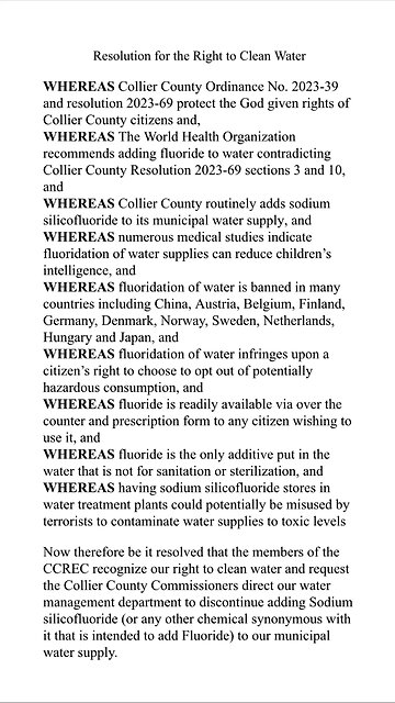 Right to clean water