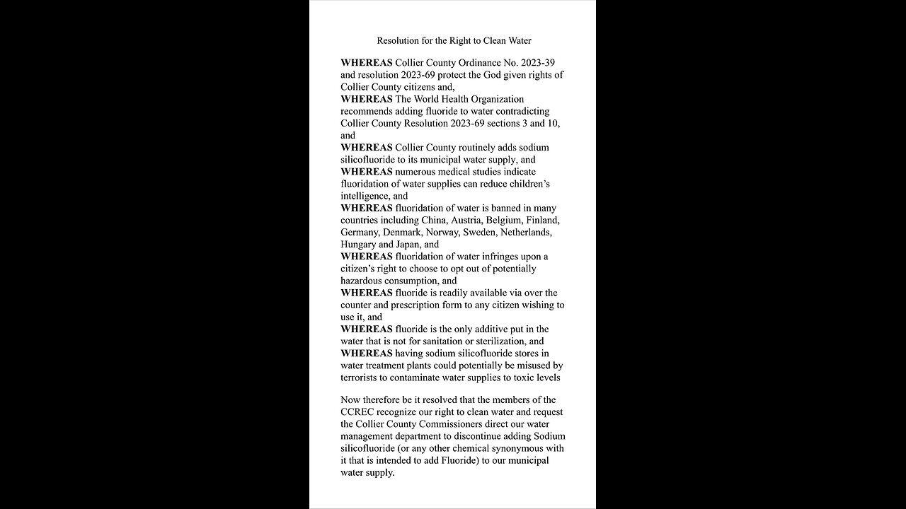 Right to clean water