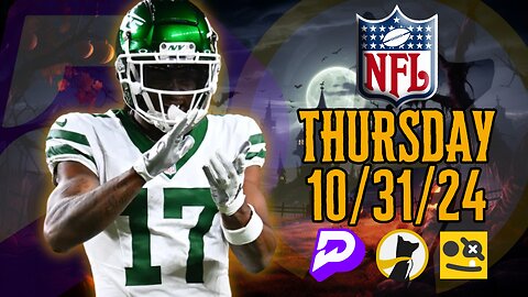 🏈 BEST NFL PLAYER PROPS FOR THURSDAY | WEEK 9 | 10/31/24 | FOOTBALL | TODAY | 4 PICKS | BEST BETS