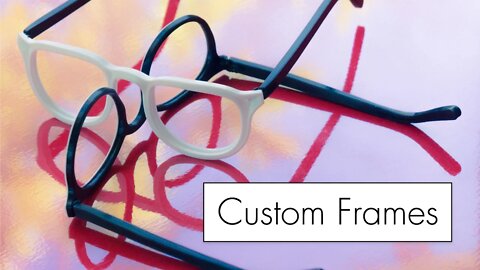 Custom Glasses for Ian Wright