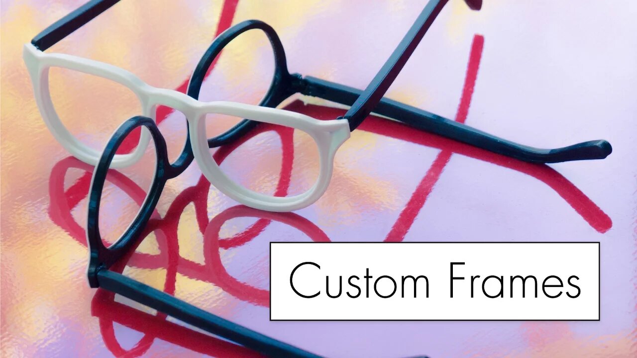 Custom Glasses for Ian Wright