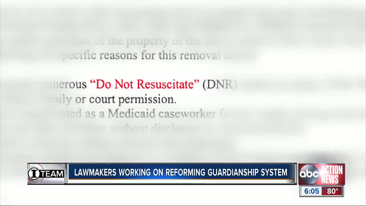 FL lawmaker proposes law requiring guardians to seek court's opinion for DNRs