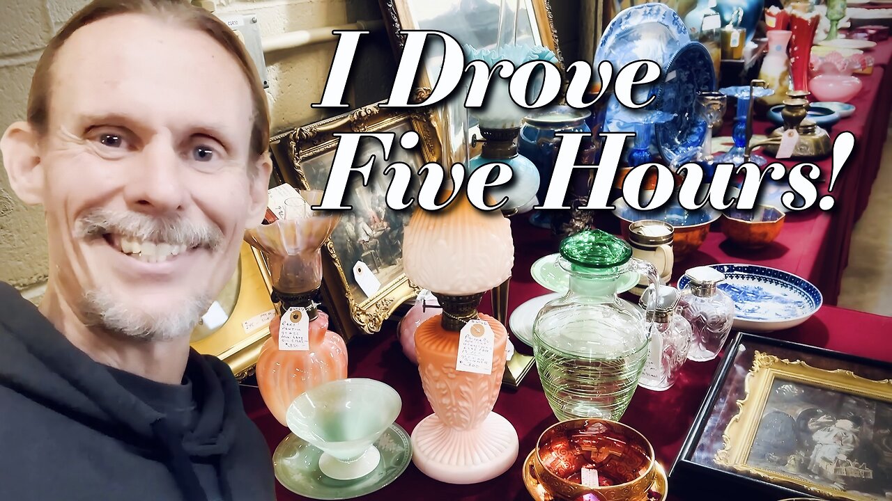 Vintage Shopping Spree! | Estate Sale & Antique Show Tour