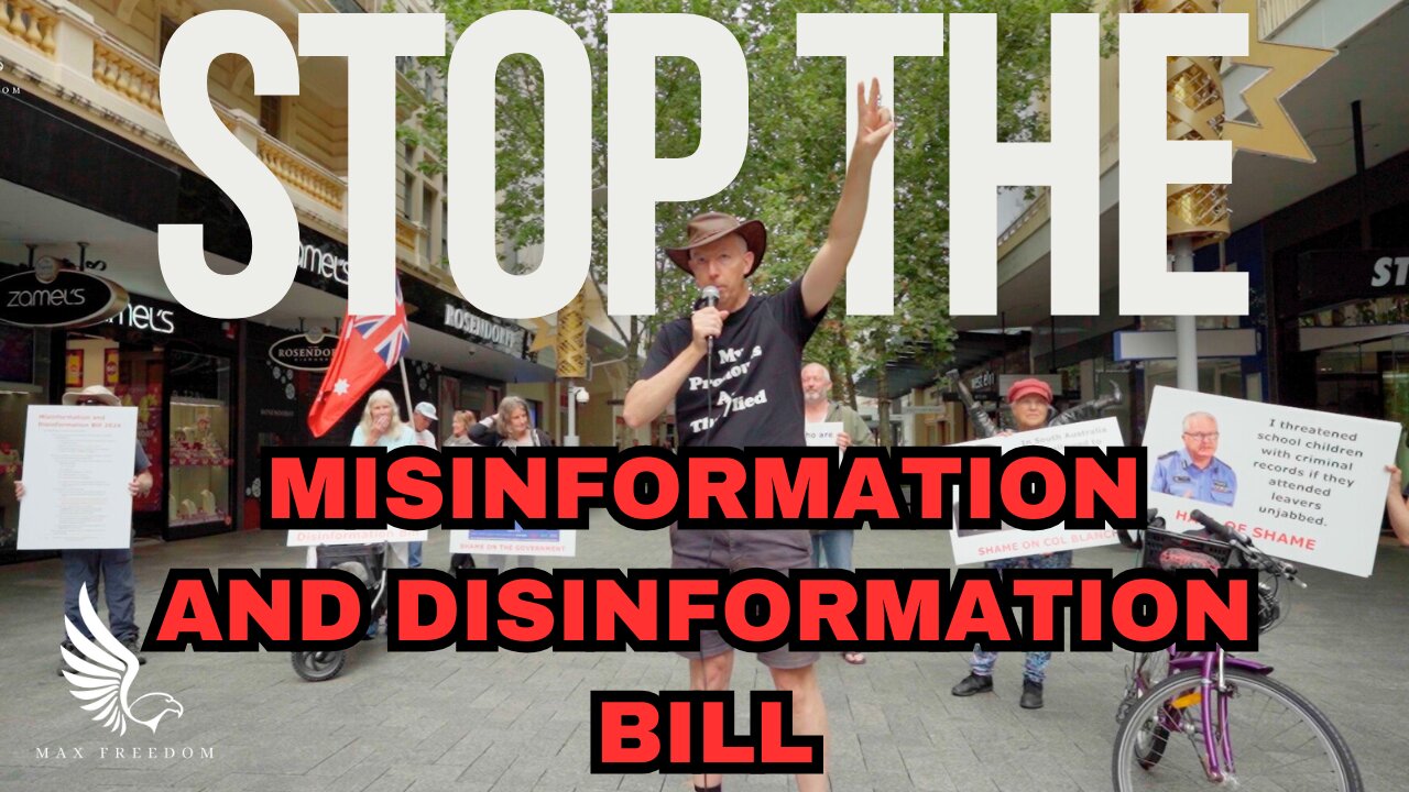 STOP THE MISINFORMATION AND DISINFORMATION BILL !