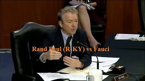 Rand Paul vs Fauci on mask misinfo