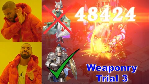 Weaponry Trial III lv 70 - No NonoWill