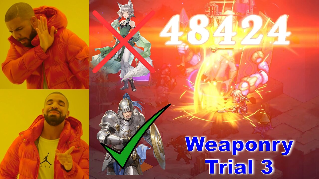 Weaponry Trial III lv 70 - No NonoWill