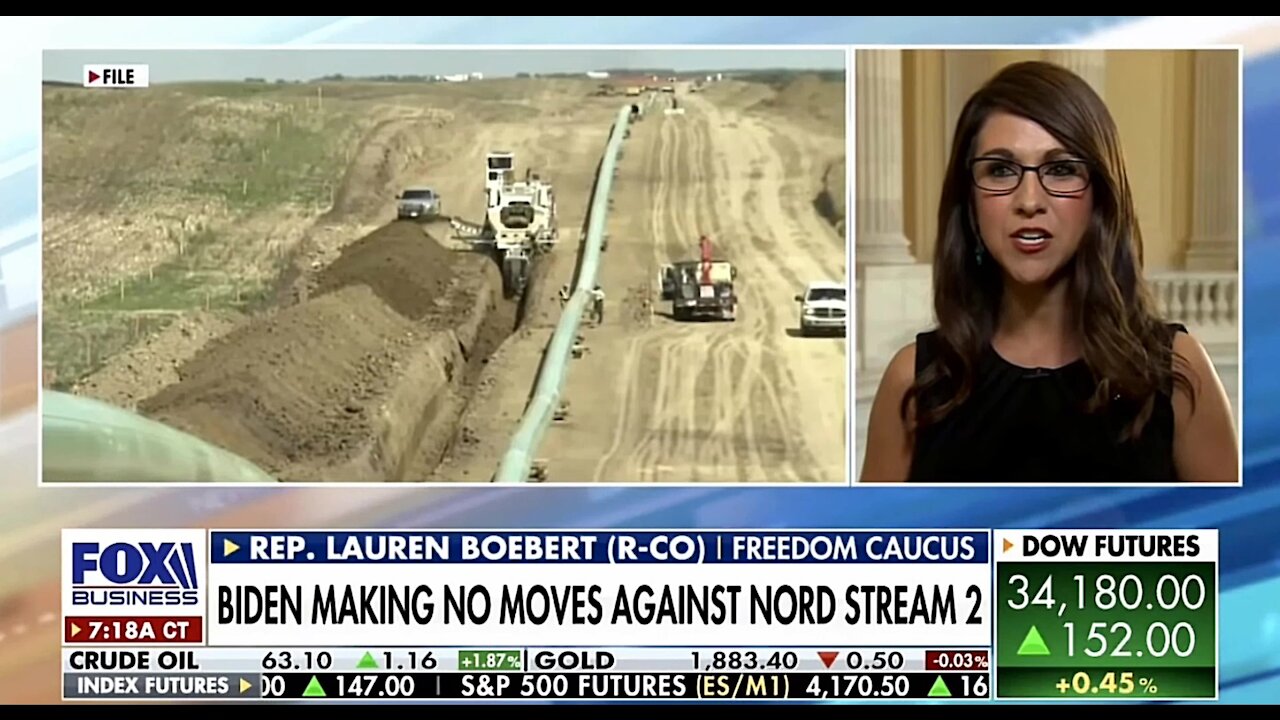 COLORADO CONGRESSWOMAN LAUREN BOEBERT ON THE PIPELINE