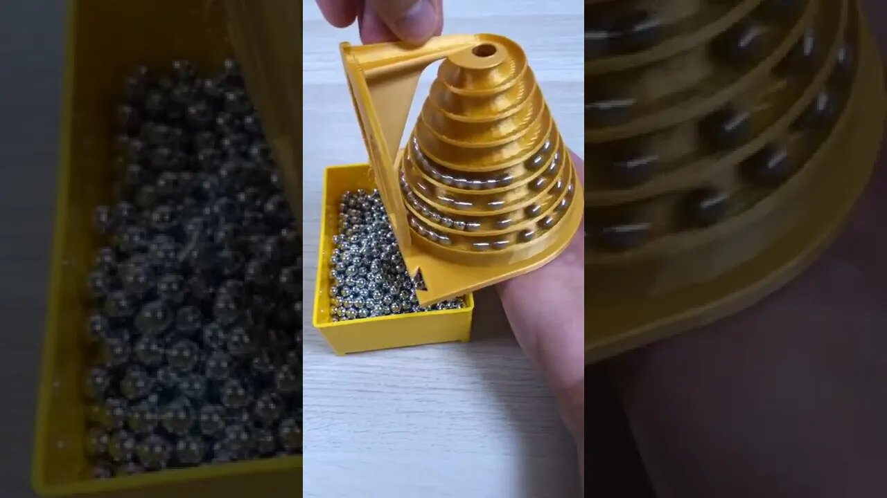 3D printed marble machine