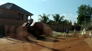 Driving around Kano, Nigeria