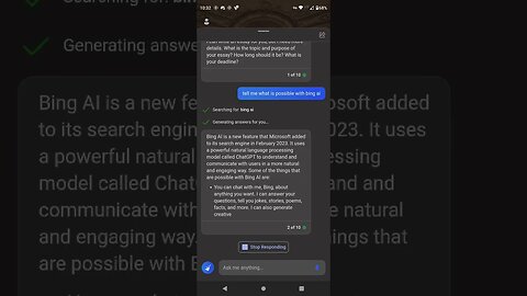 What ChatGPT AI is capable of... #chatgpt #bing #artificialintelligence