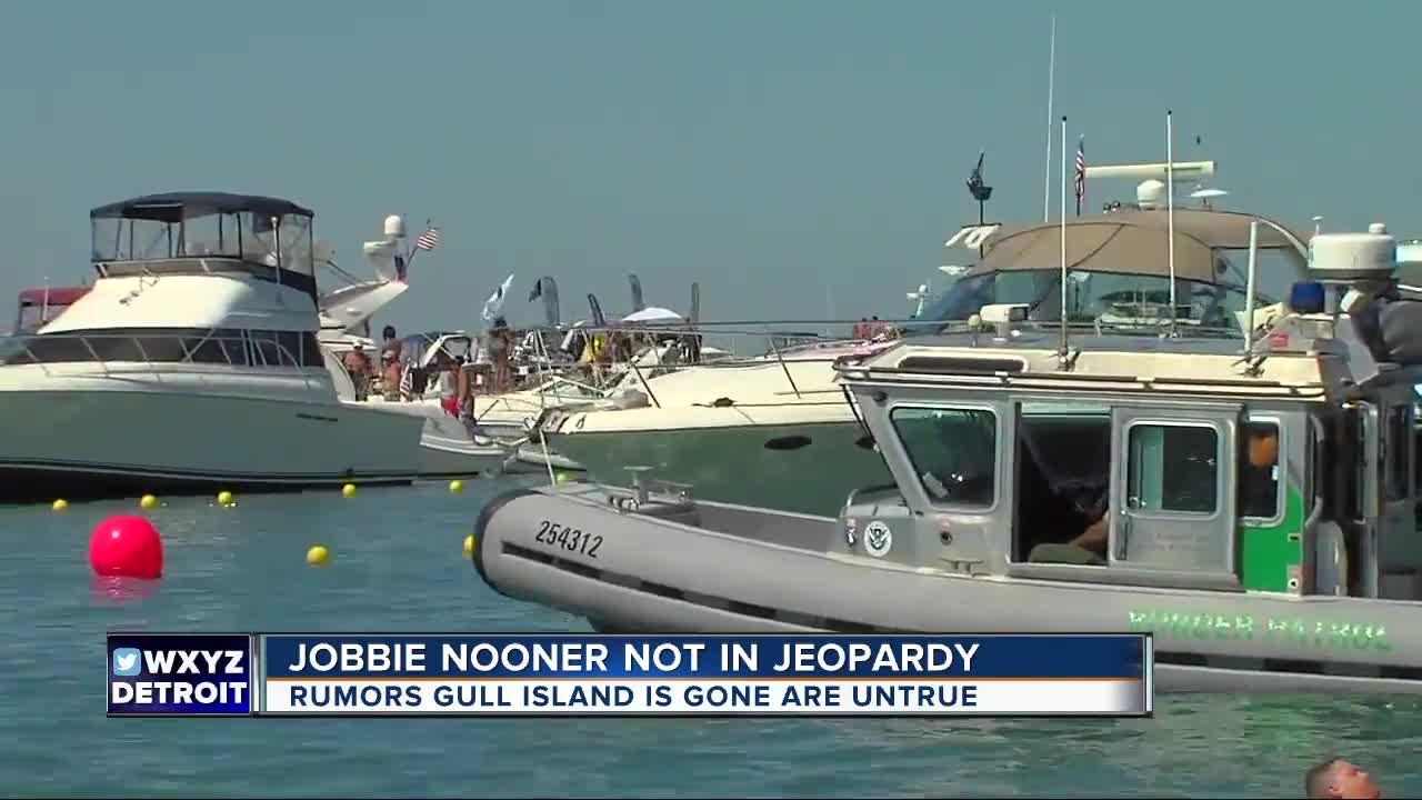 bbie Nooner is still happening even with record high water level on Lake St. Clair