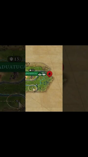 #oneturnadaychallenge #civ6 – Turn 4 - SCOUT THREAT - #shorts