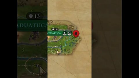 #oneturnadaychallenge #civ6 – Turn 4 - SCOUT THREAT - #shorts