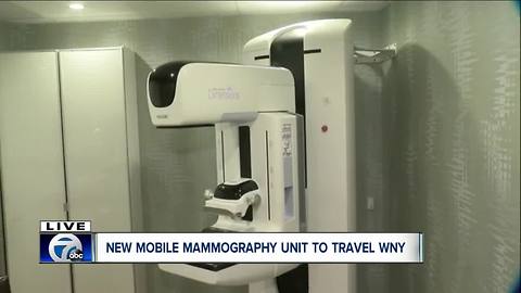 Mobile mammography unit available to all WNY women