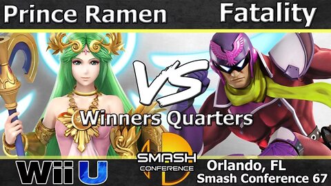 Prince Ramen (Palutena) vs. Fatality (C. Falcon) - Wii U Winners Quarters - SC:67