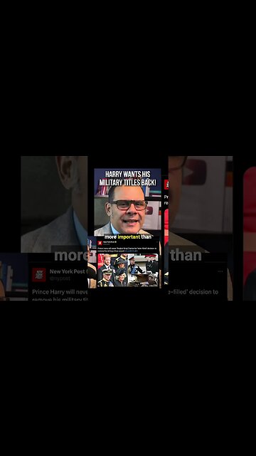 Harry wants his military titles BACK!