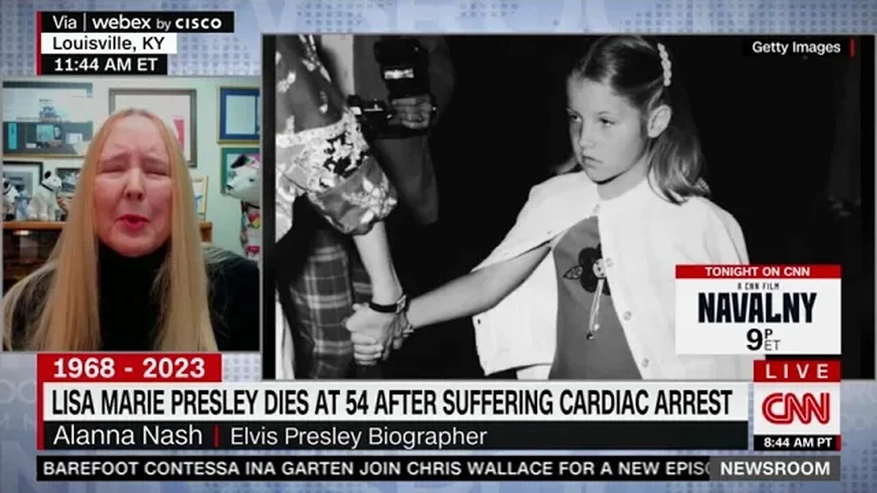 Alanna Nash Interview on CNN on Lisa Marie Presley