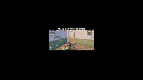 m249 gun unstoppable bgmi gameplay video