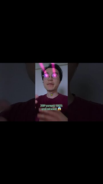 #XRP pumped 100% and retraced! 😱 #ripple #bitcoin #crypto