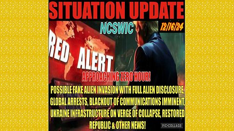 SITUATION UPDATE 12/16/24 - No way out, Ukraine Infrastructure Destroyed, Vt Intel, Blackouts