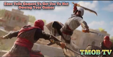 Exec Says Gamers Need To Get Comfortable With "Not Owning Your Games" (gaming news)