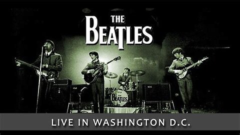 The Beatles - Live at Washington D.C. USA - 4K 60FPS