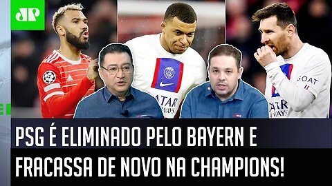 "ESSA É A REAL! O PSG é BILIONÁRIO, mas o MAIOR PROBLEMA é que..." ELIMINAÇÃO pro Bayern gera DEBATE