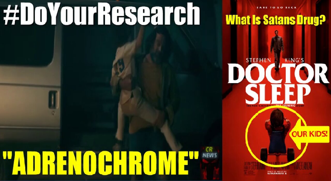 What Is Satan's Drug " ADRENOCHROME " #DoYourResearch