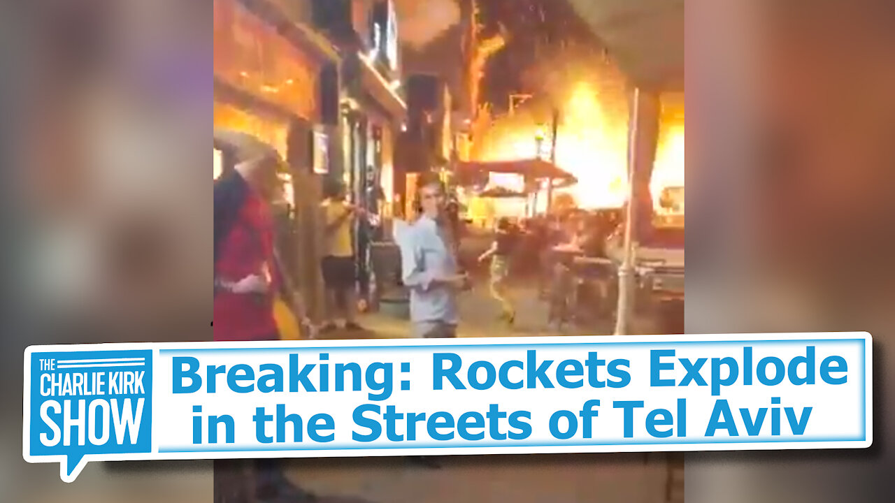 Breaking: Rockets Explode in the Streets of Tel Aviv